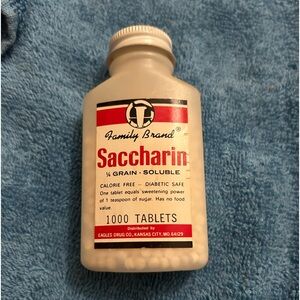 Vintage Saccharin